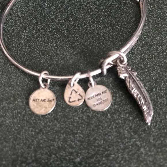 Alex and Ani Expandable Wire Bangle Bracelet - Picture 2 of 12